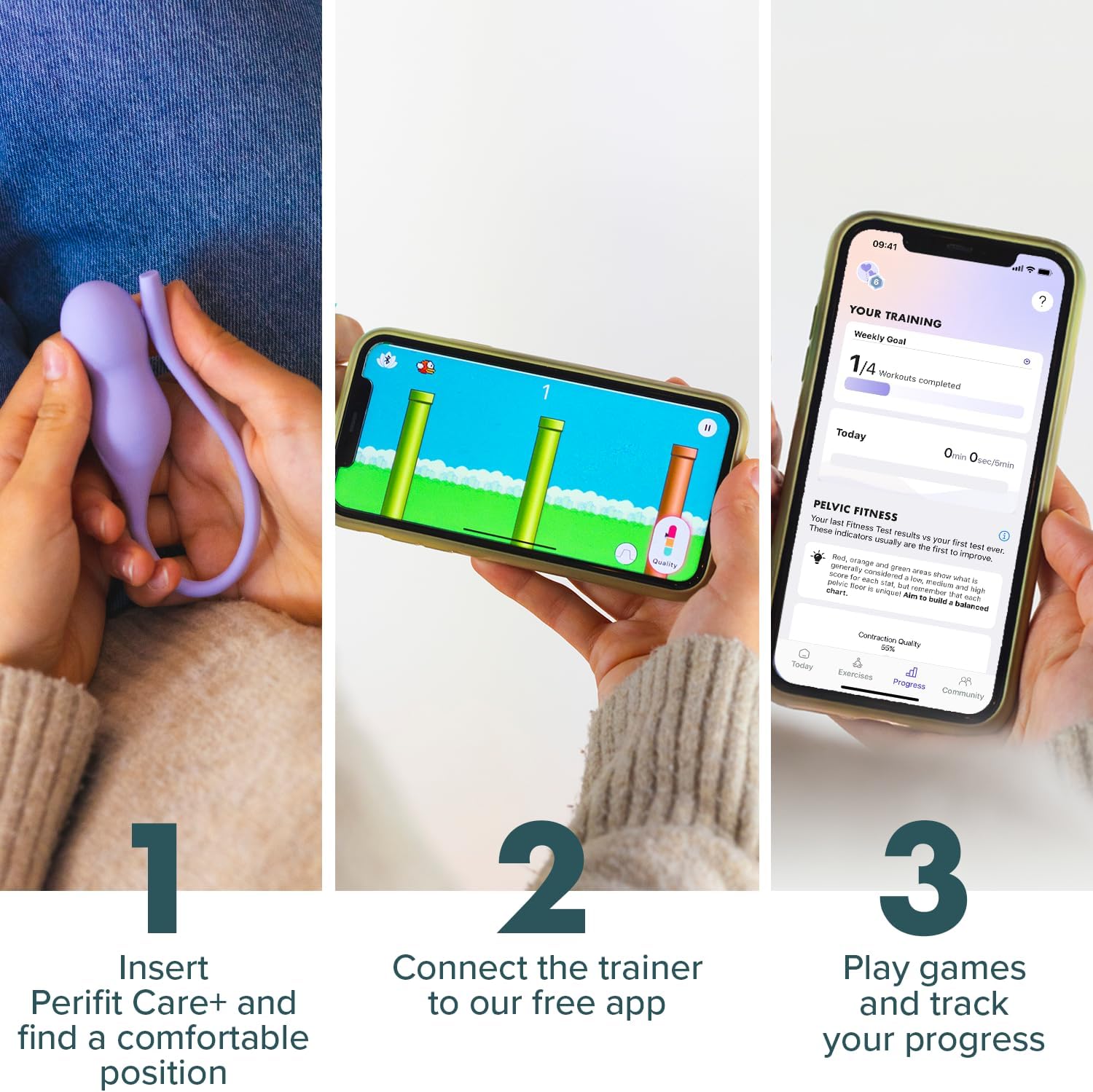 Perifit Care+ | Smart Kegel Exerciser
