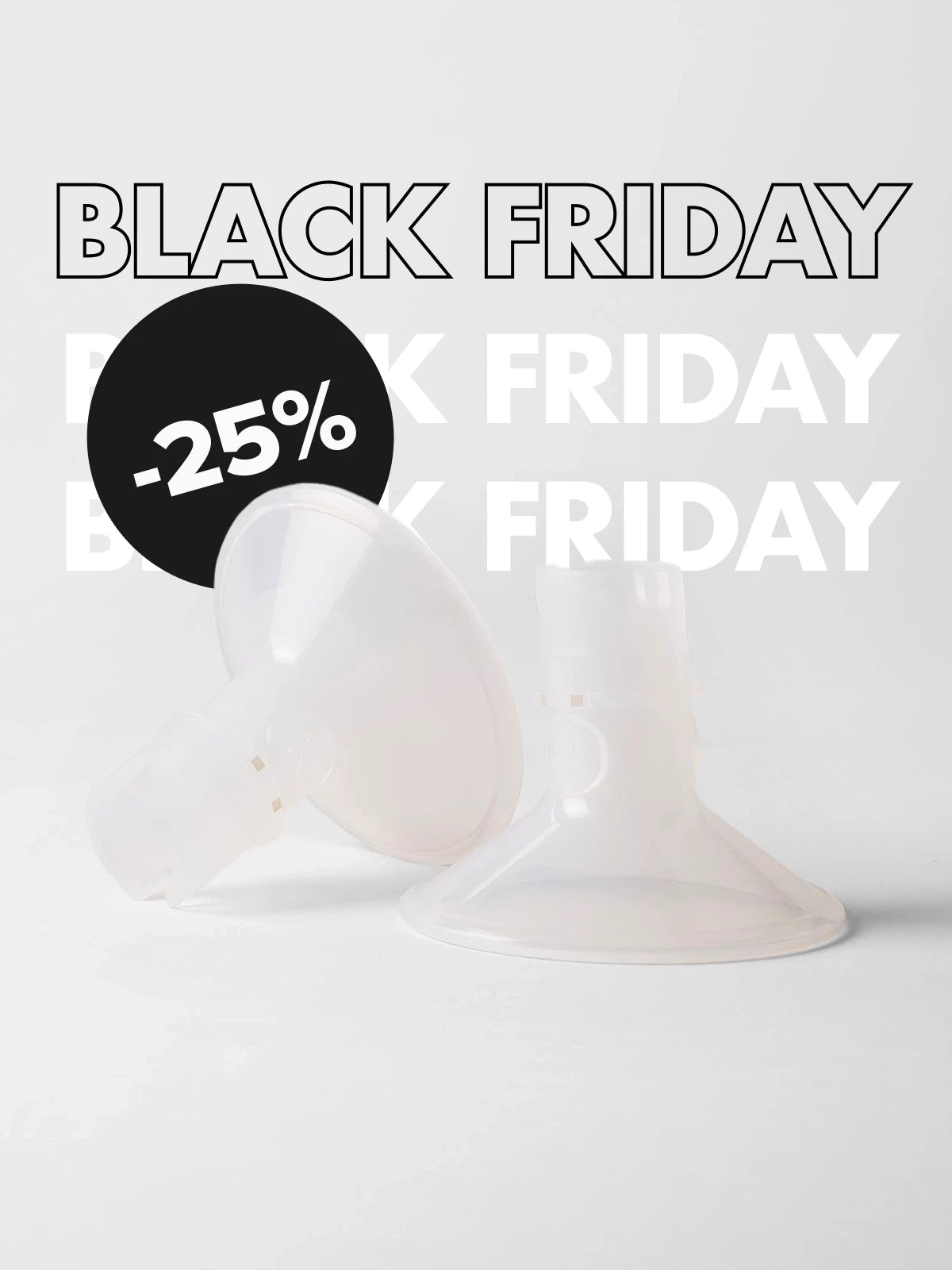 Perifit Pump | Silicone Breast Pump Flanges (Pack of 2)